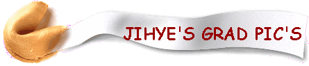 JIHYE'S GRAD PIC'S